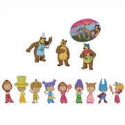 Фигурки за събиране - асортимент от 12 вида, Маша и Мечокът