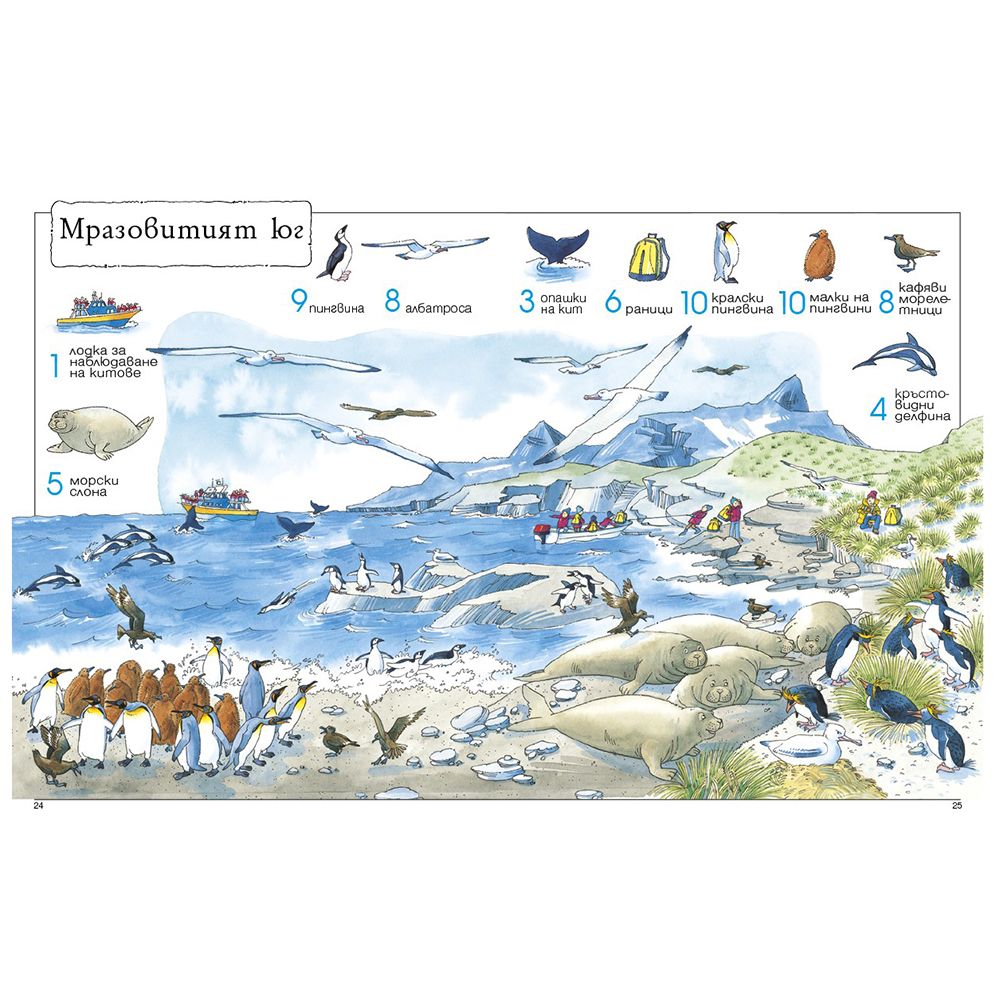 Книга-игра, 1001 неща, които да откриеш в морето