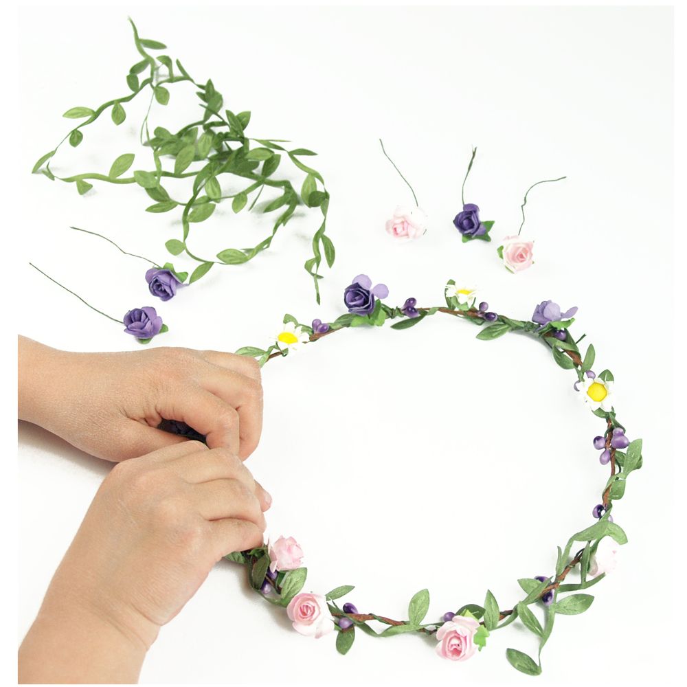 Подаръчен комплект за изработка на украшения за коса