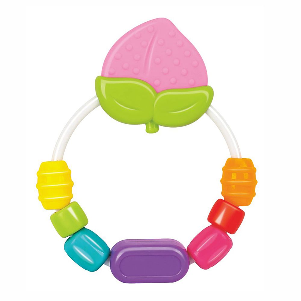 Бебешка гризалка с цветни мъниста