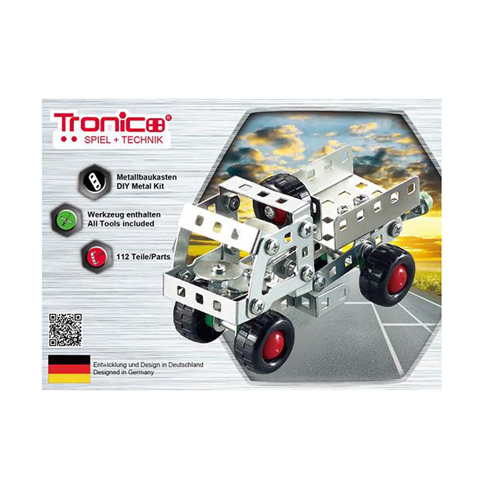 Silver Serie, Метален конструктор, Камион, 112 части, Tronico