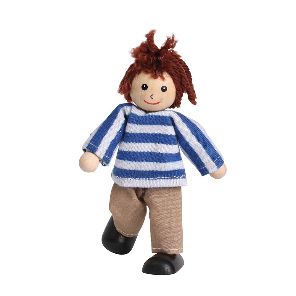 Комплект дървени кукли, Голямото семейство, 7 части