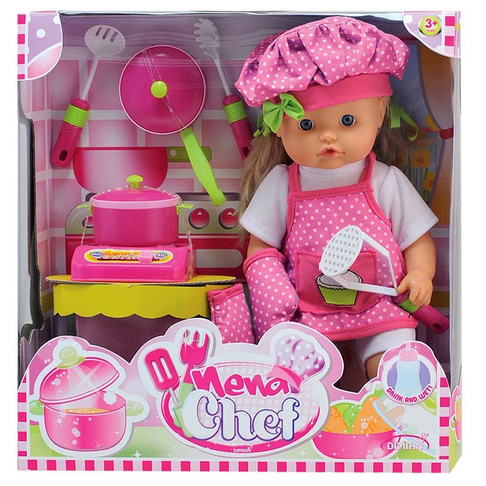 Bambolina, Кукла-готвач, NENA CHEF, Dimian