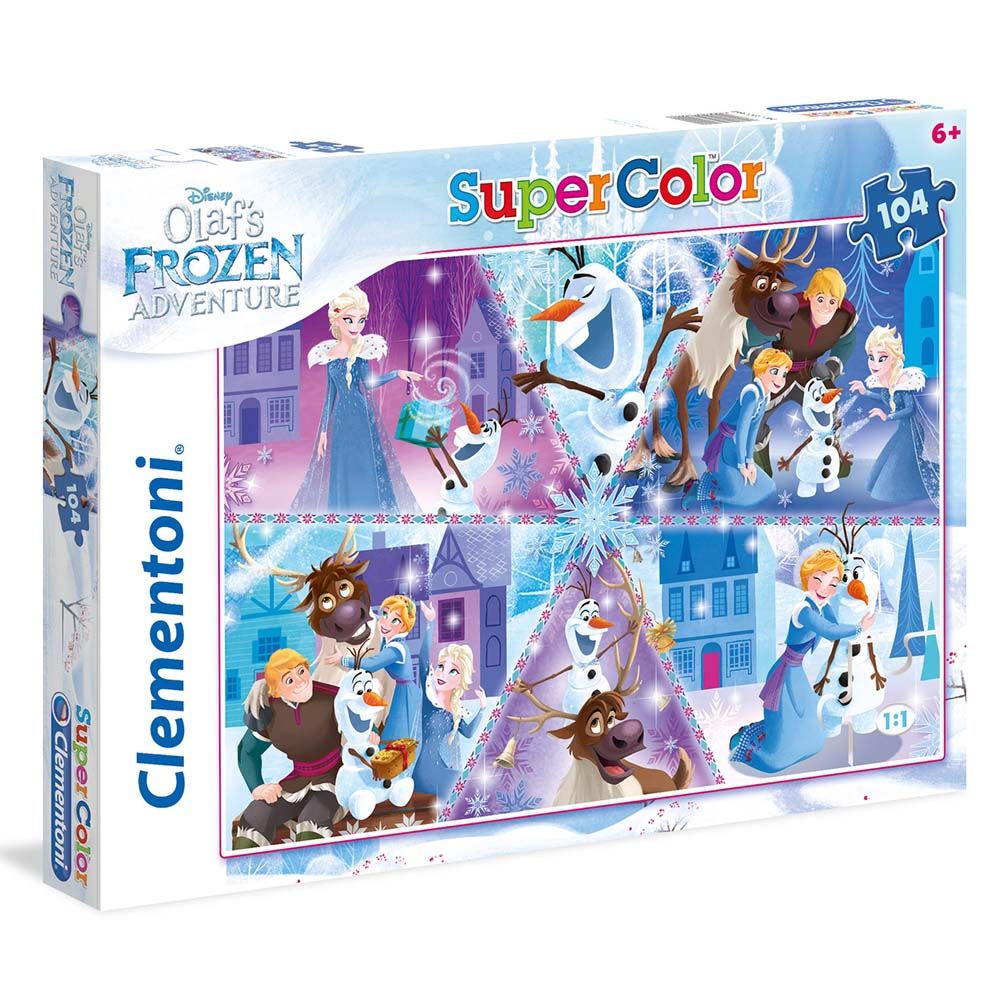 Clementoni, Замръзналото кралство, пъзел 104 части
