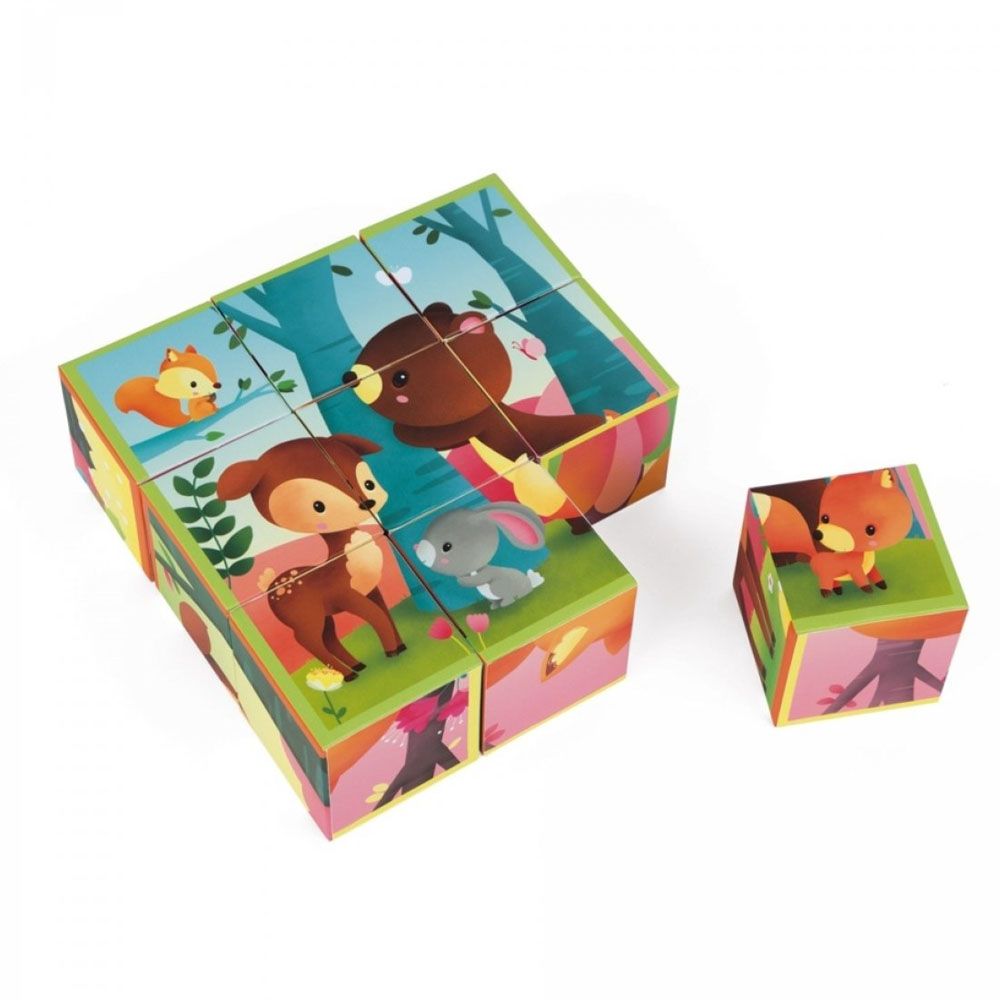 Картонени кубчета, Горски животни