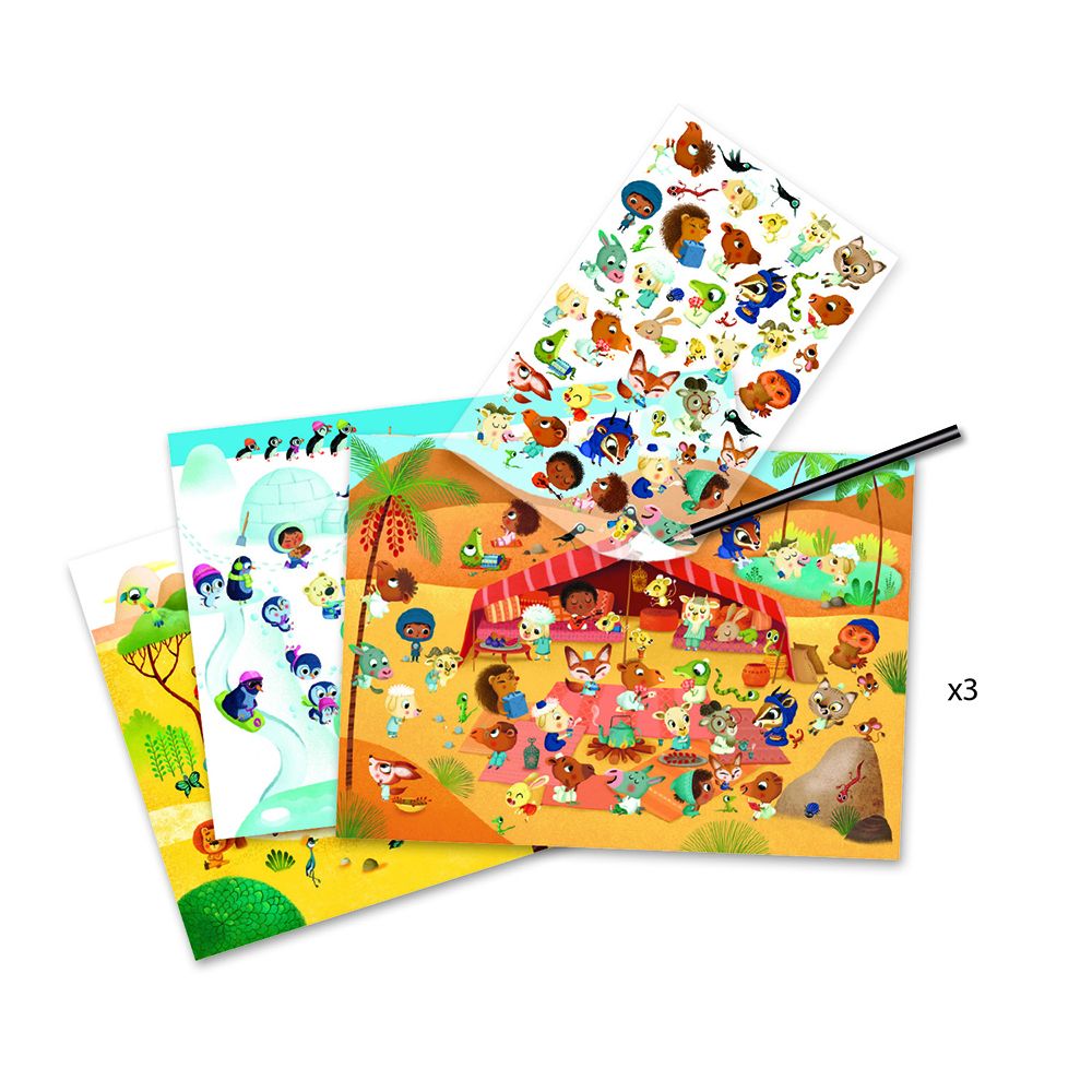 Декорация с ваденки, Савана