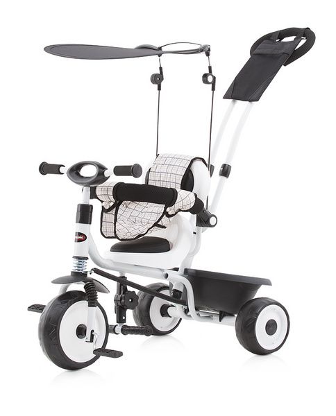 Chipolino, Триколка Крис Крос с дръжка, , бяла