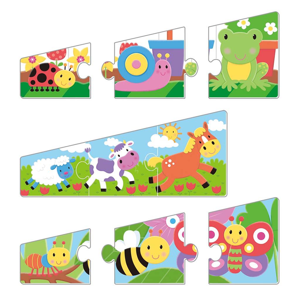 Пъзели за сортиране по големина, Животни