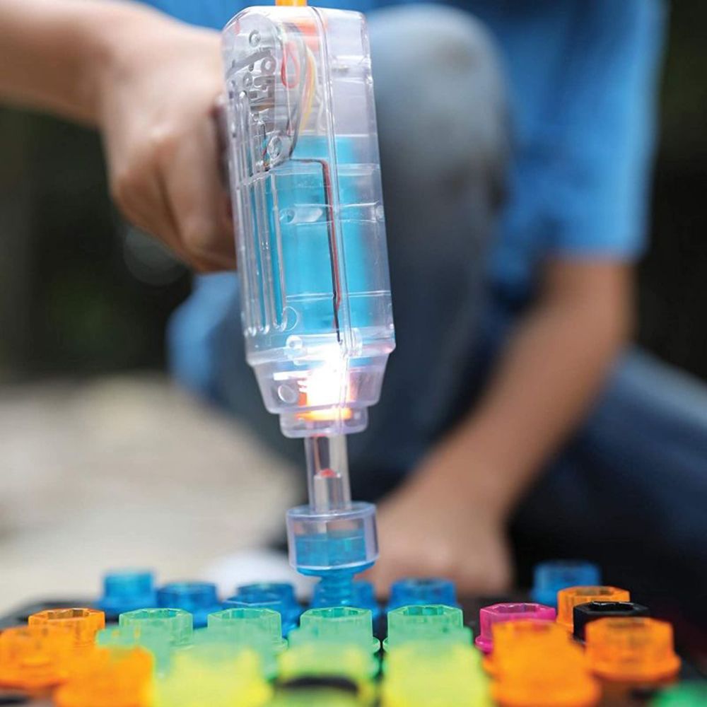 Образователна игра, Подреди светеща мозайка с винтоверт