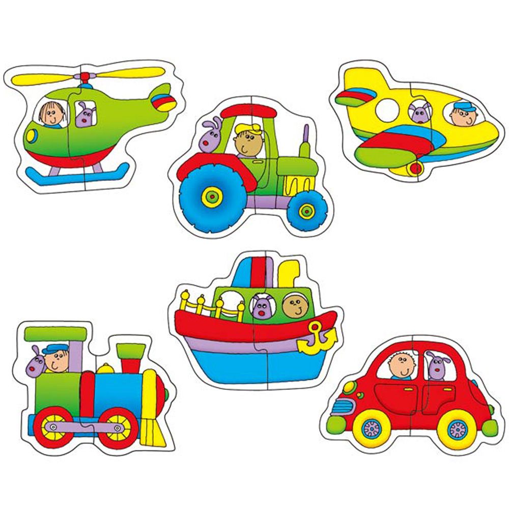 Бебешки пъзел, Превозни средства