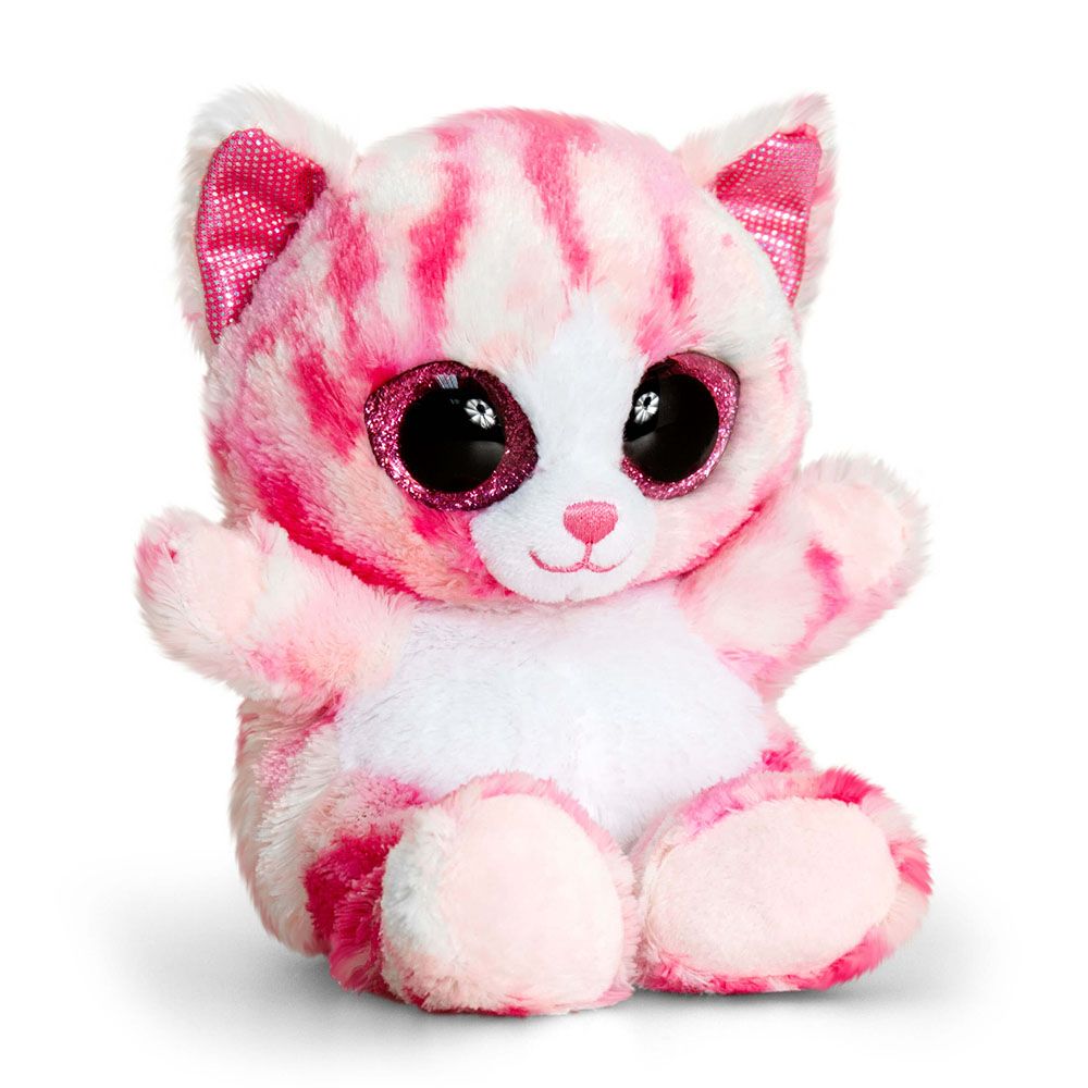 Keel Toys, Анимотсу, Плюшена играчка, Розово коте