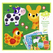 Направи картини с пластелин, Весели животни