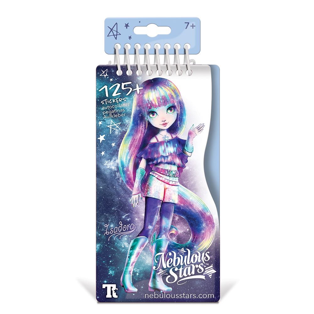 Книжка за рисуване със шаблони и стикери, Мода с Изадора