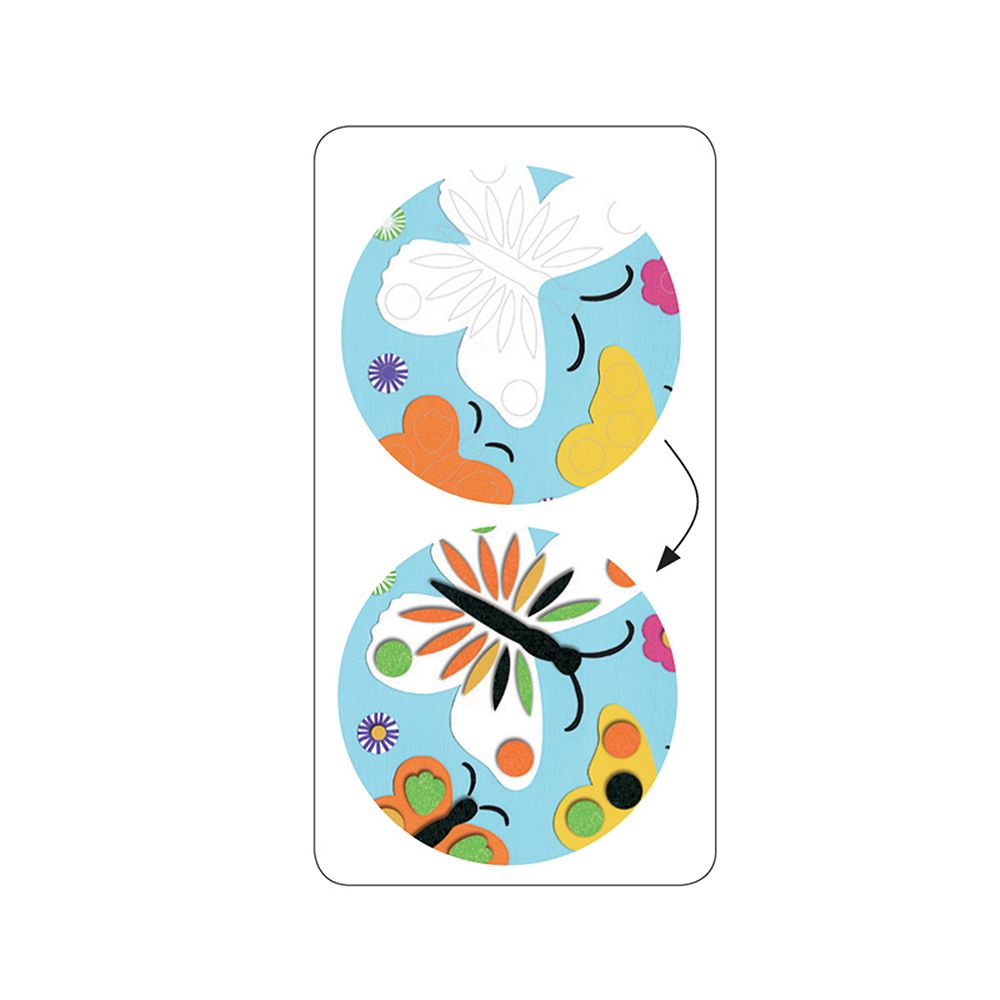 Колажи за най-малките, Картинки от филц, Животни