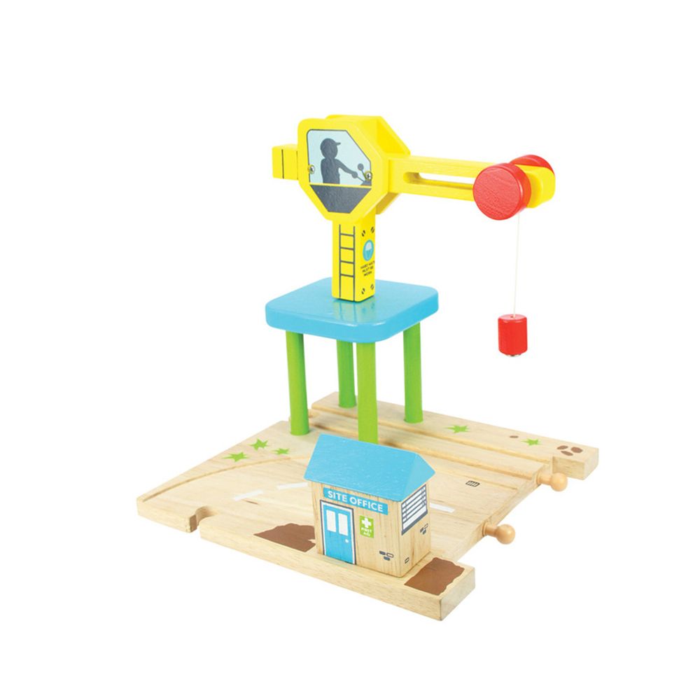 BIGJIGS, Товаро разтоварна рампа с кран с магнит