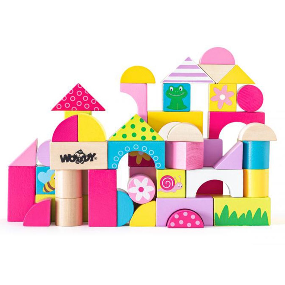 Woodyland, Градина - дървен конструктор, 50 части