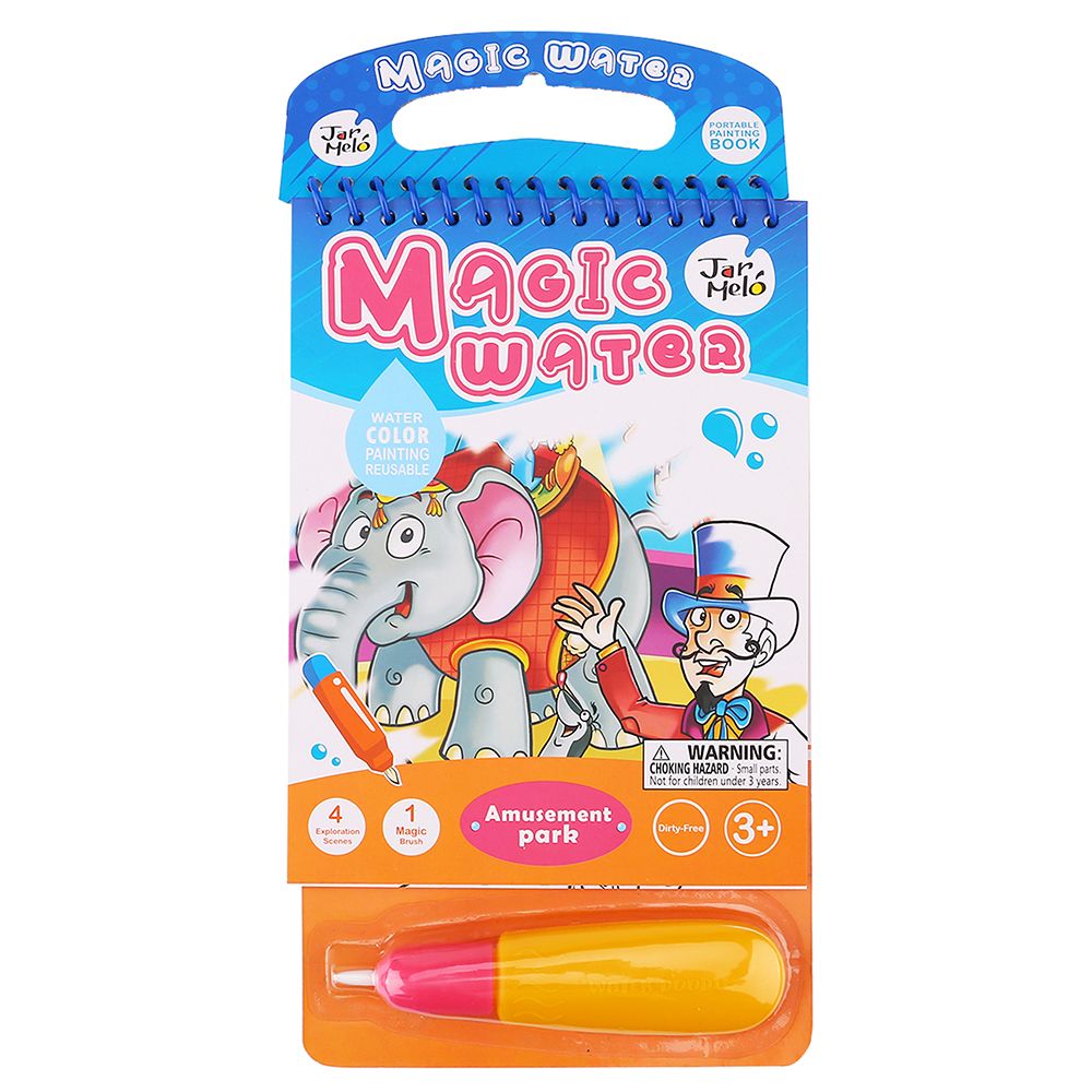 Jarmelo, Книжка за рисуване с вода, Весели животни