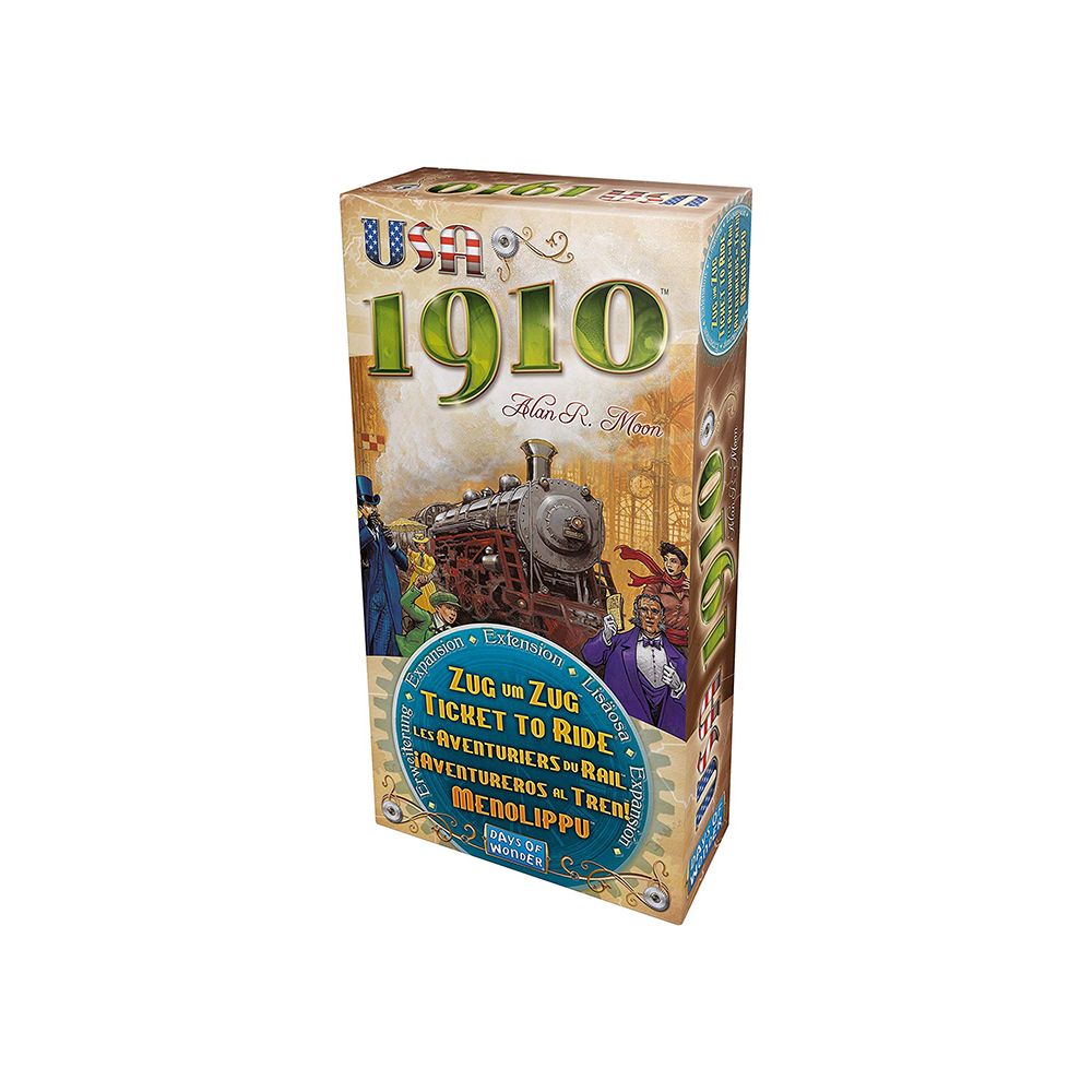 Days of Wonder, Ticket to Ride USA 1910, разширение за настолна игра