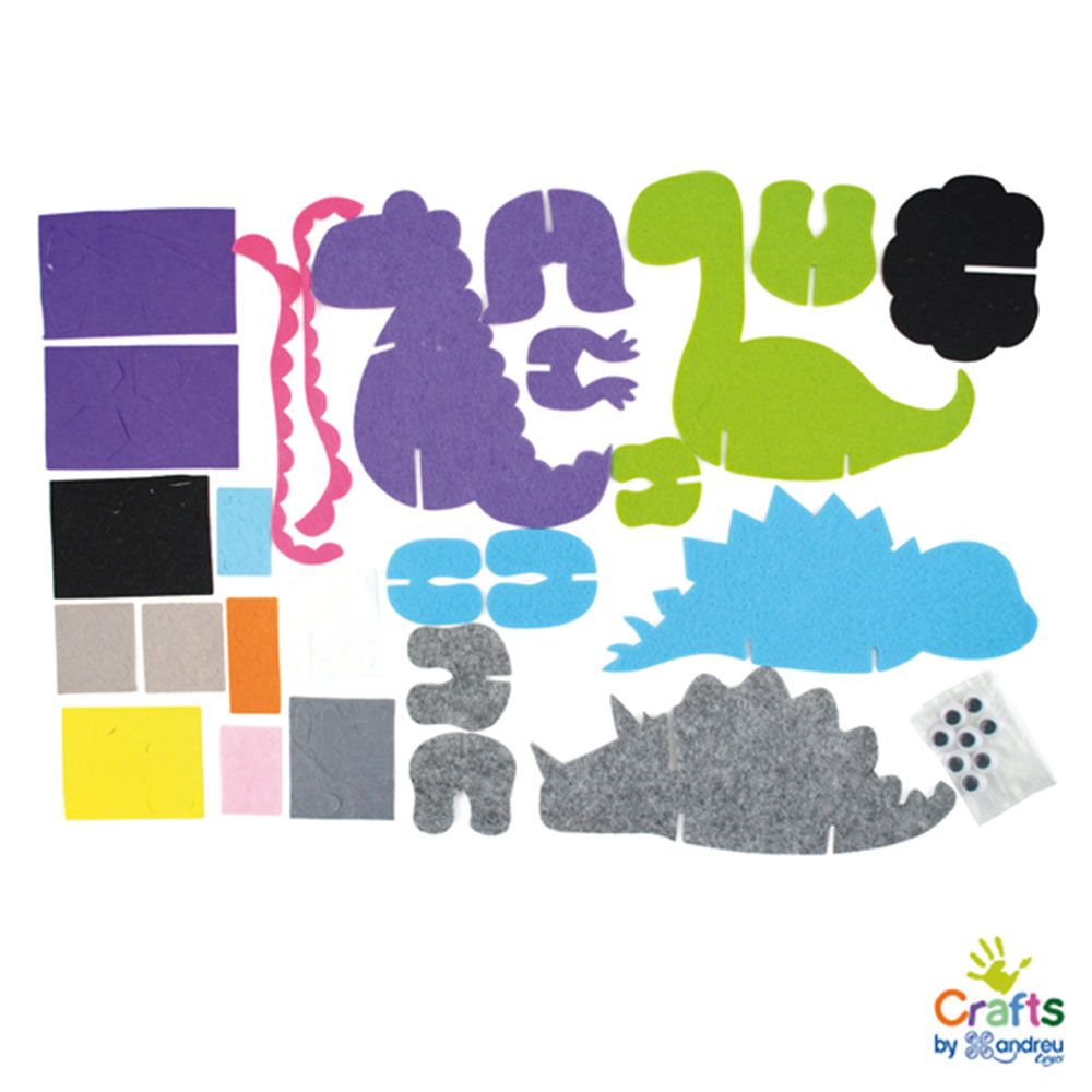 Направи и декорирай, Динозаври, 4 броя