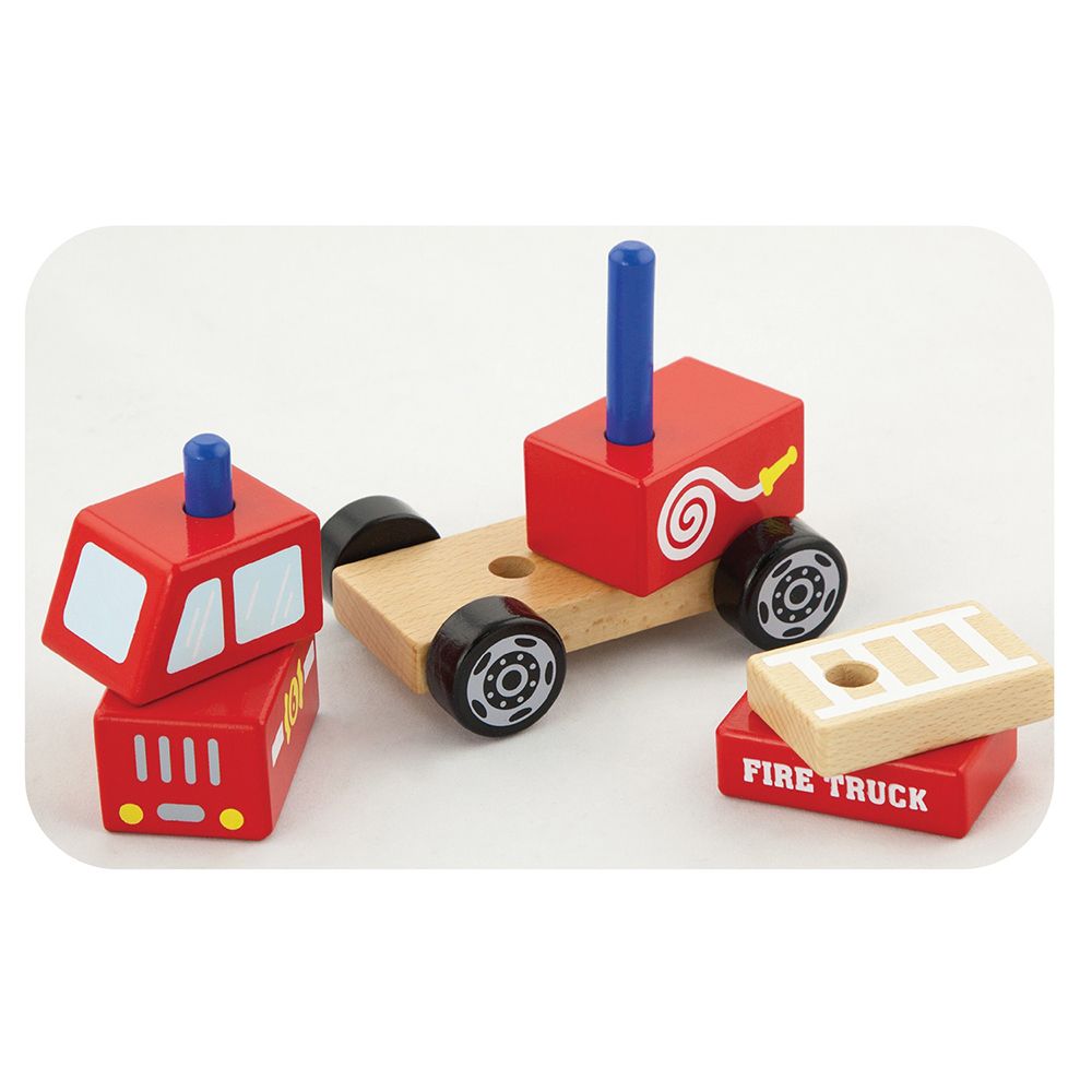 Дървена пожарна-низанка