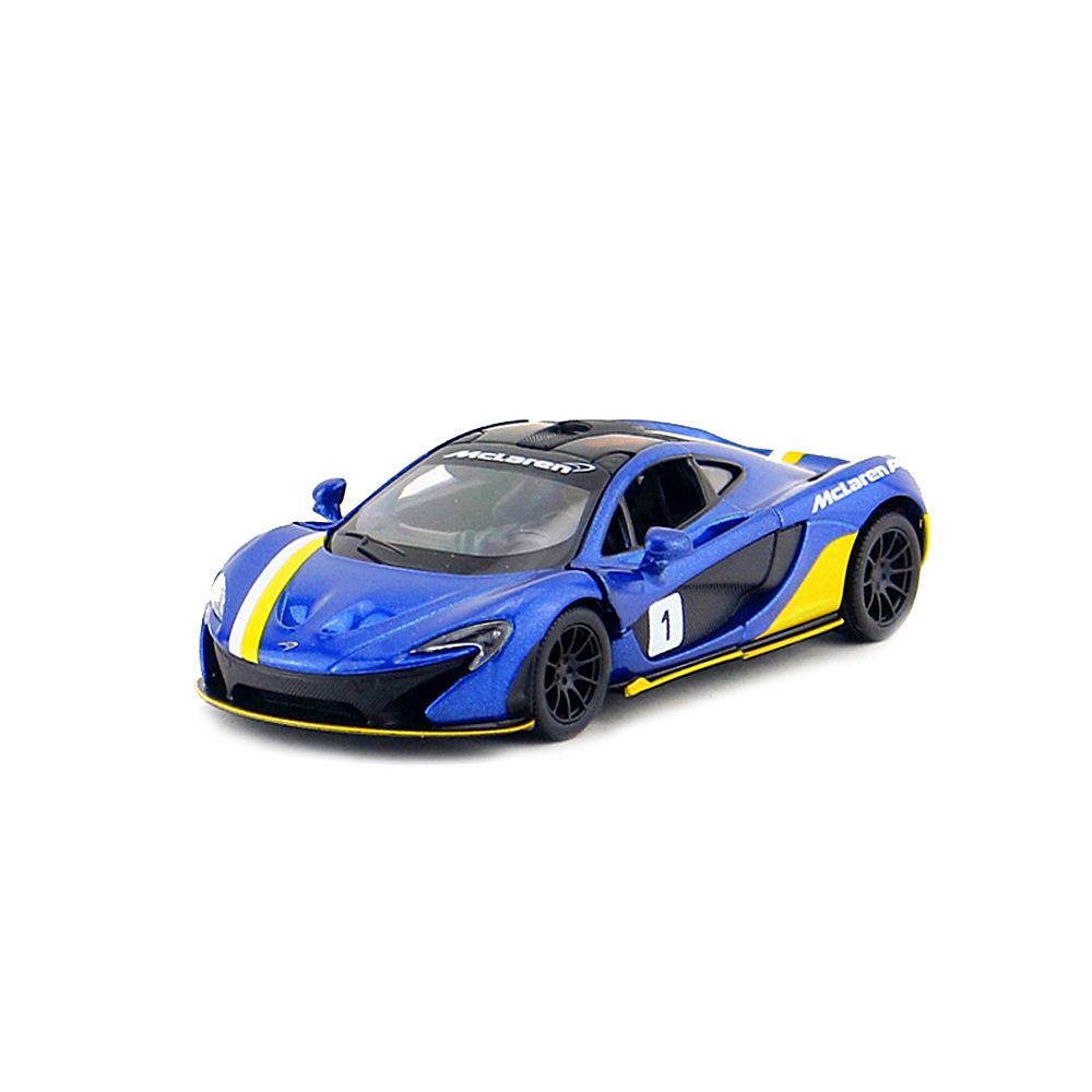 KiNSMART, Метална кола, MaClaren 675 LT, синя