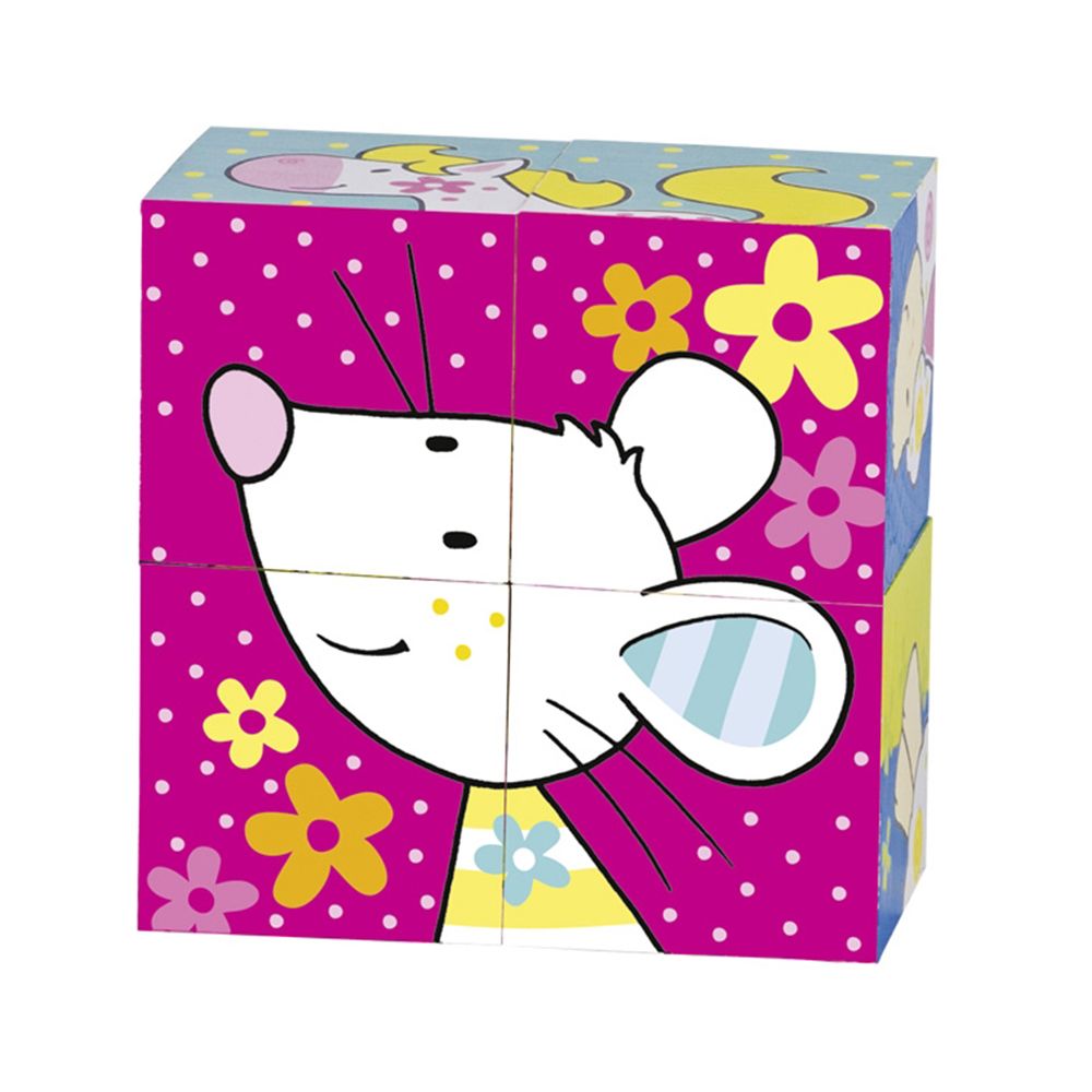 Дървени кубчета животни, Susibelle