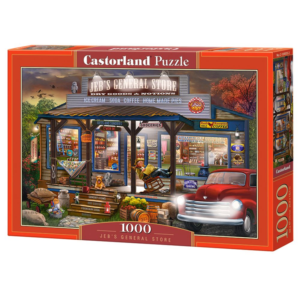 Castorland, Магазинът на Джеб, пъзел 1000 части