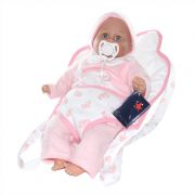 Плачещa кукла бебе, с одеало и биберон