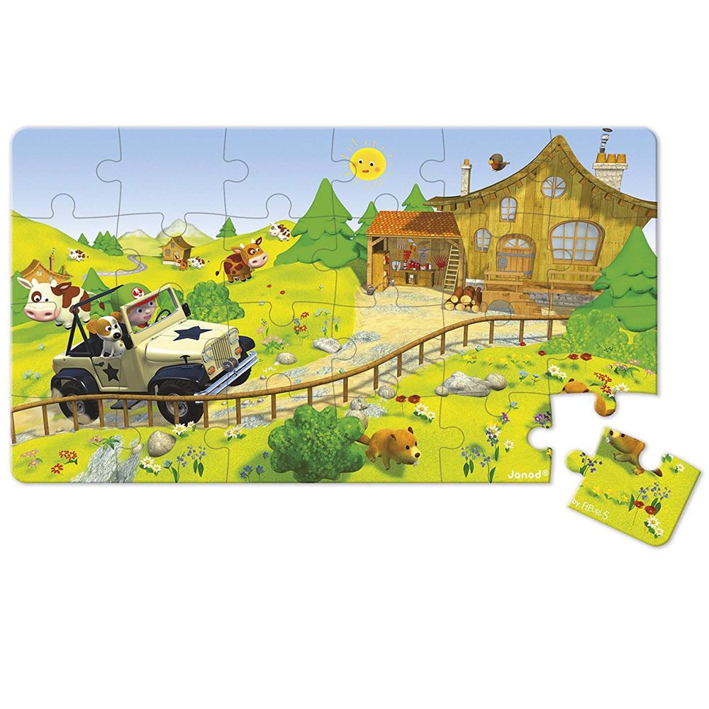 Пъзел, Джип 4х4