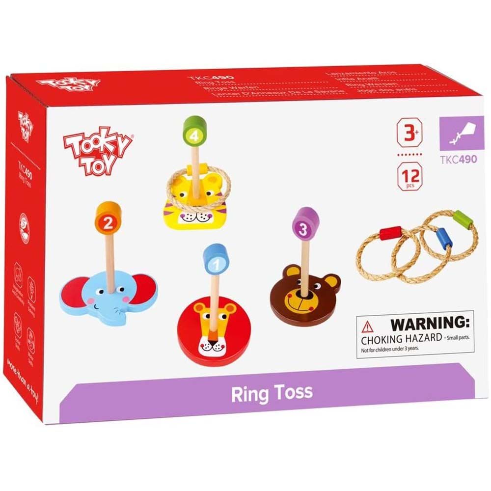 Дървена игра с рингове, Весели животни