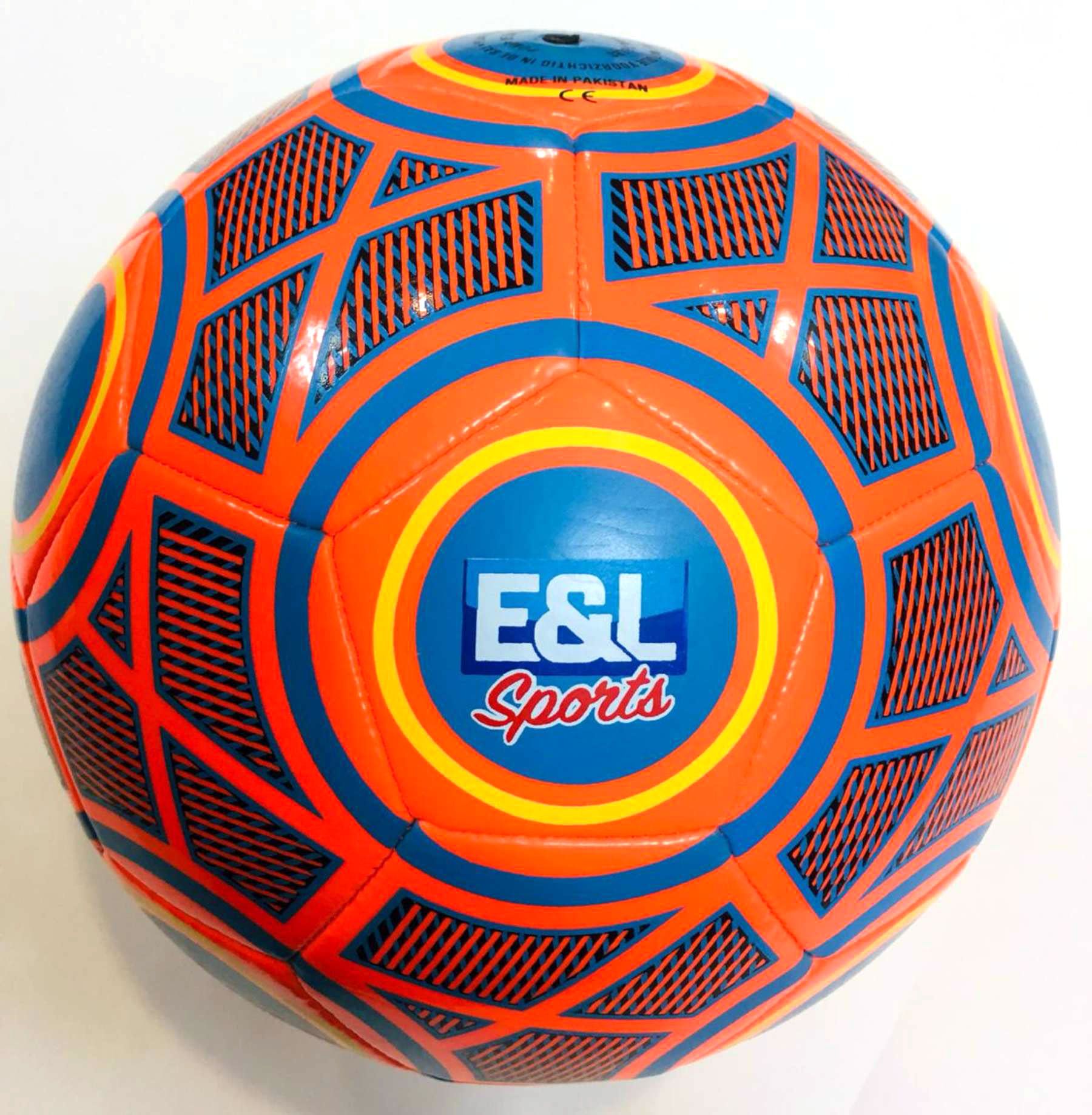 Футболна кожена топка, Champion, оранжева