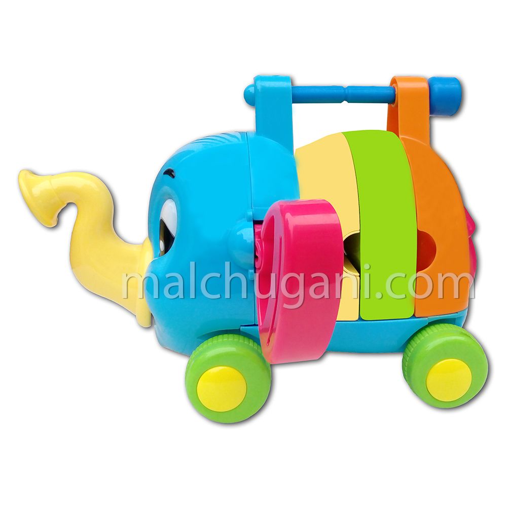 Музикална играчка Слонче 5 в 1