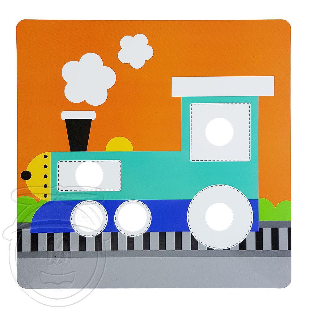 Бебешка мозайка, Цветове и форми