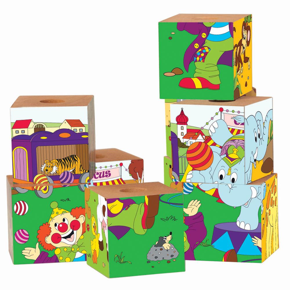 Кубчета низанки, Цирк