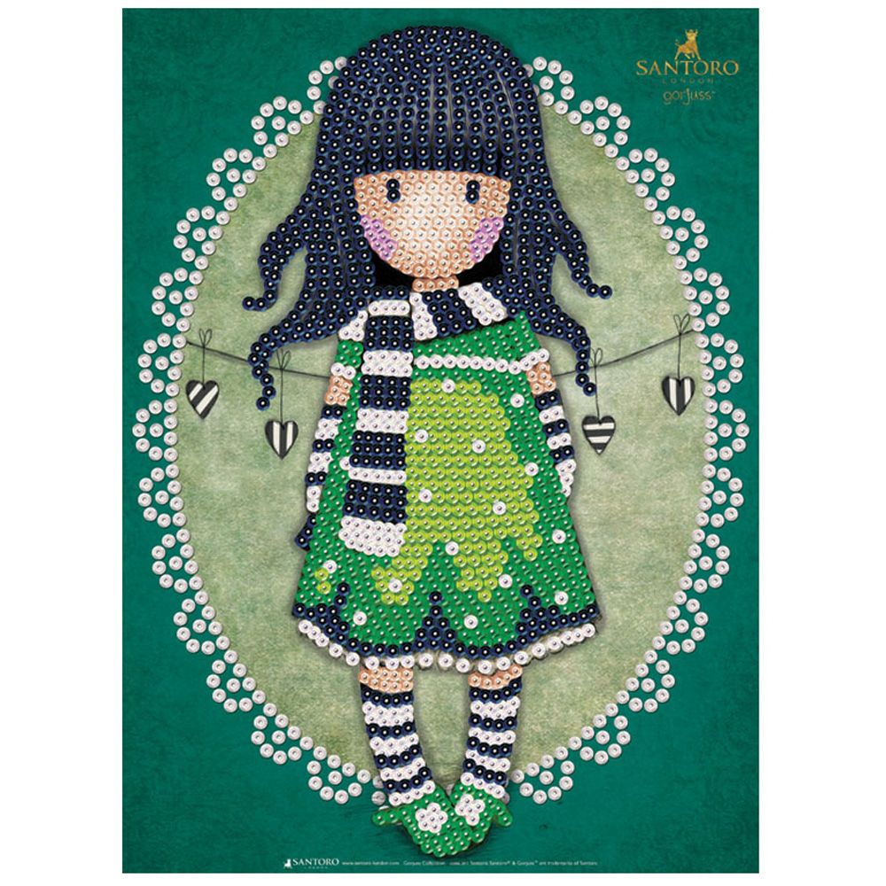 Изкуство с пайети, The scarf