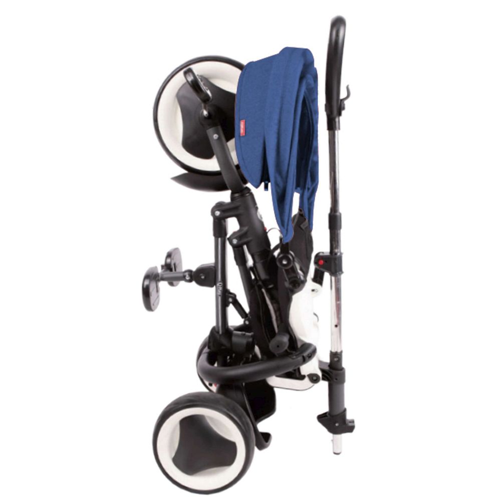 Сгъваема Триколка Rito Deluxe 3 в 1, синя