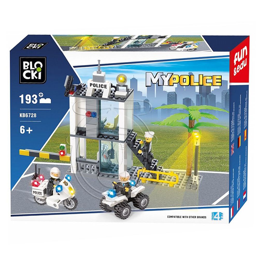 Blocki, Конструктор, Полицейски участък, 193 ел.