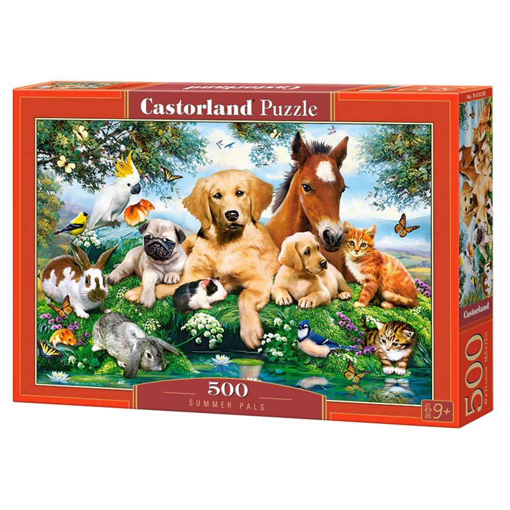 Castorland, Приятели от лятото, пъзел 500 части