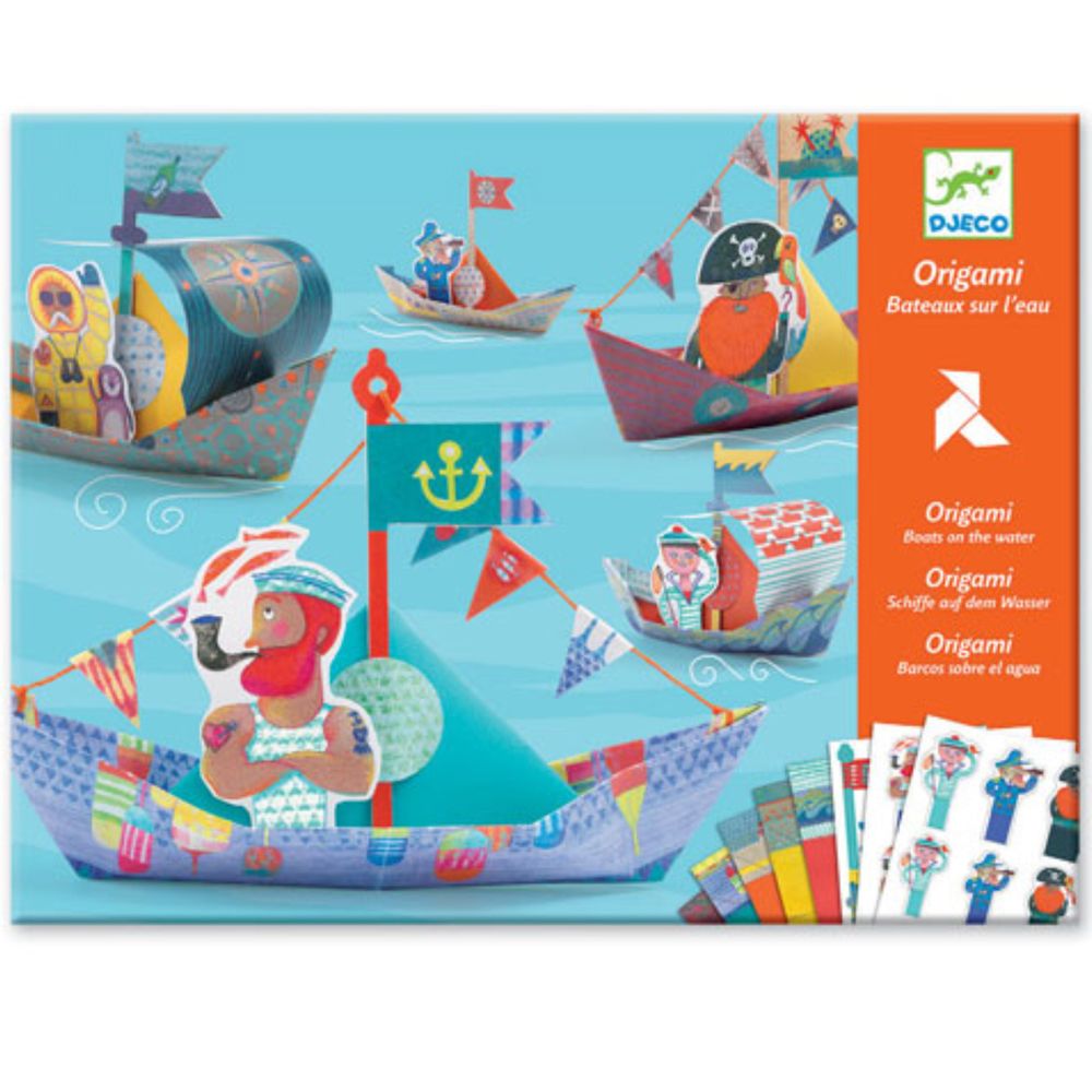 Djeco, Комплект за оригами, Лодки