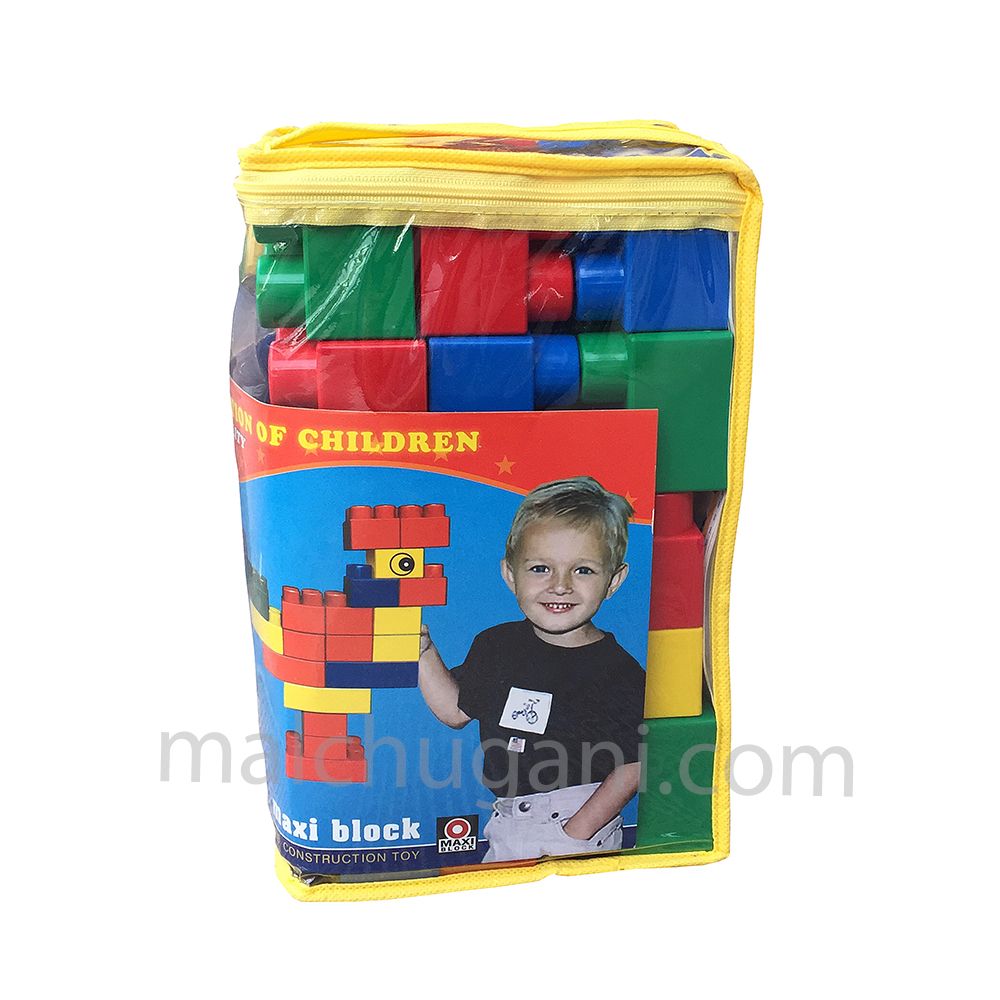 Cimbari, 20 части, конструктор MAXI BOCK с едри елементи