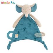 Мека играчка Слонче, с държач за биберон