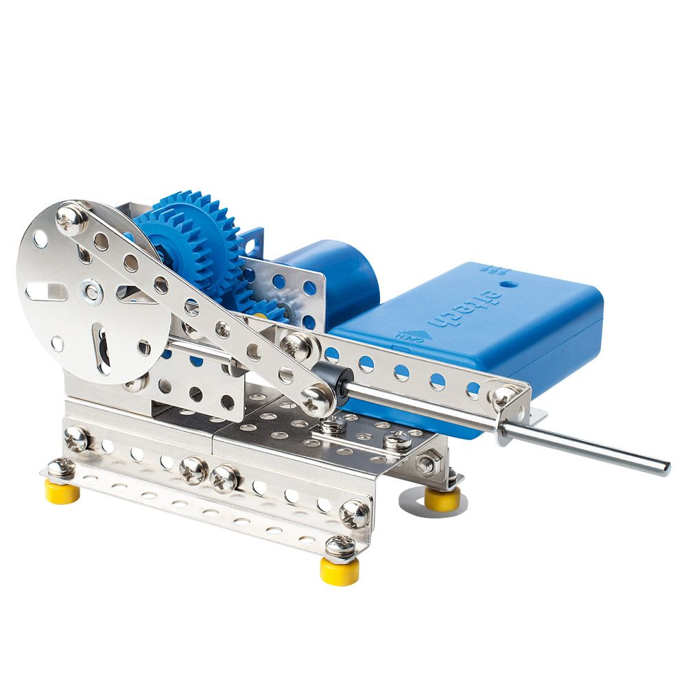 Метален конструктор, Устройства със зъбни колела - 6 модела, 250 части