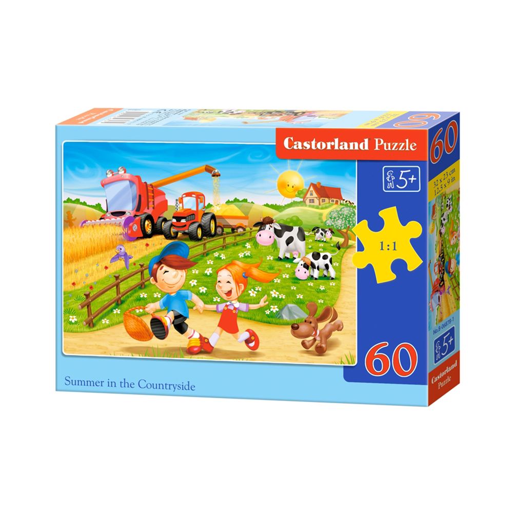 Castorland, Лято на село, пъзел 60 части