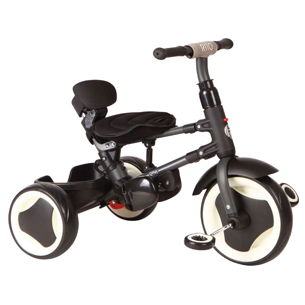 Сгъваема Триколка Rito Deluxe 3 в 1, синя