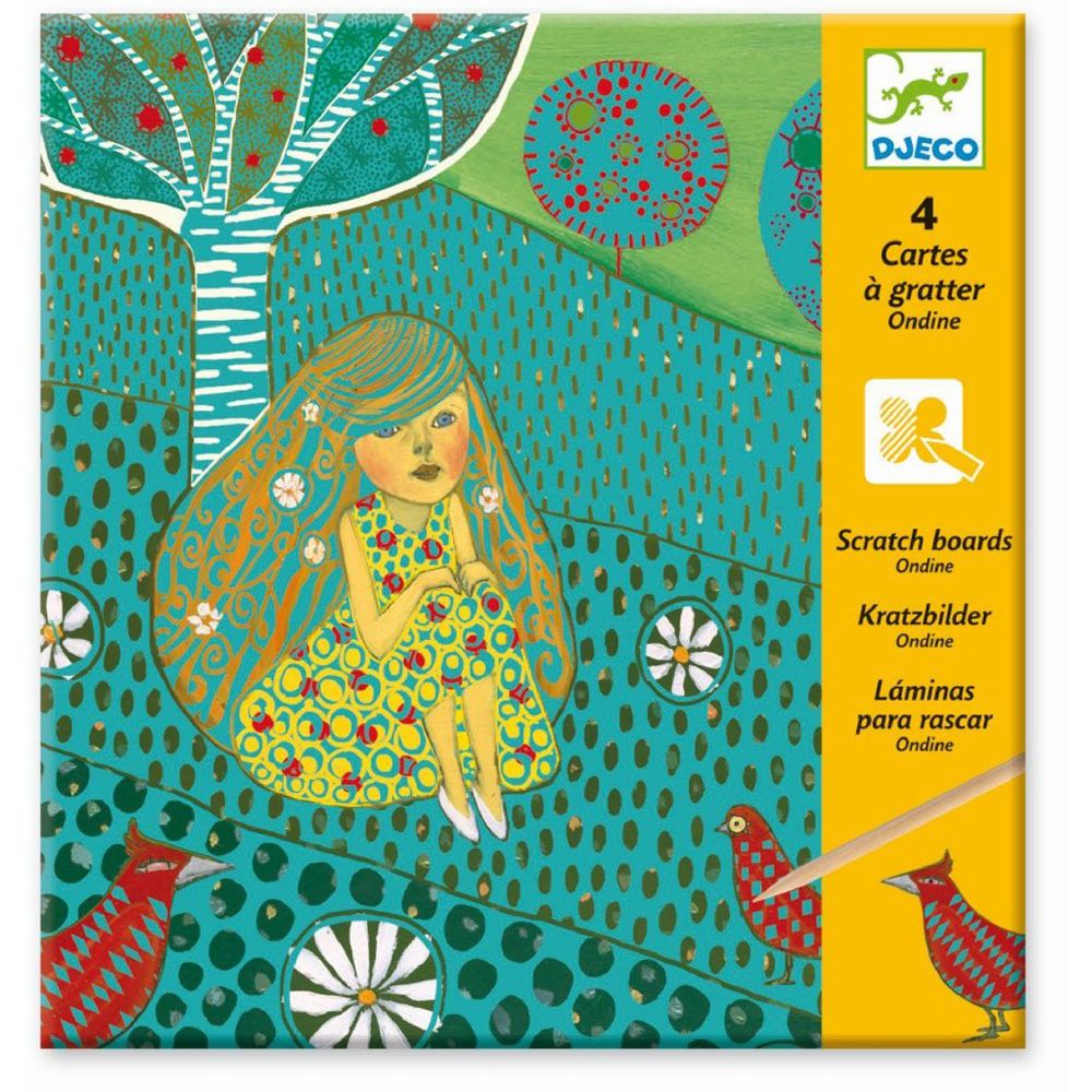 Djeco, Скреч картини, Самодива