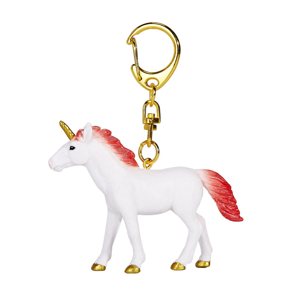 Ключодържател Еднорог, червен