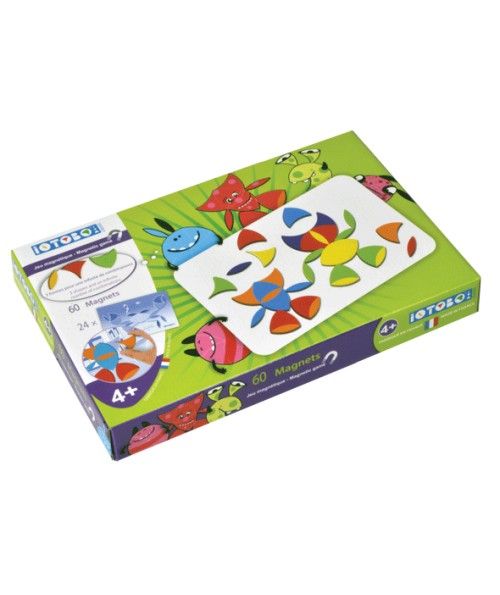 IOTOBO, Магнитна мозайка Sepp Jeux, Basic, 4+