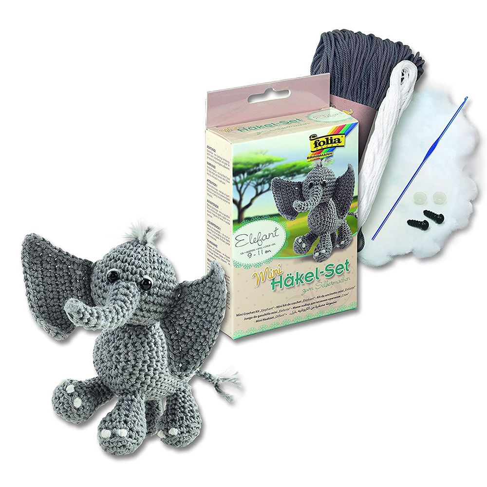 Комплект за плетене на една кука, Слончето Димбо