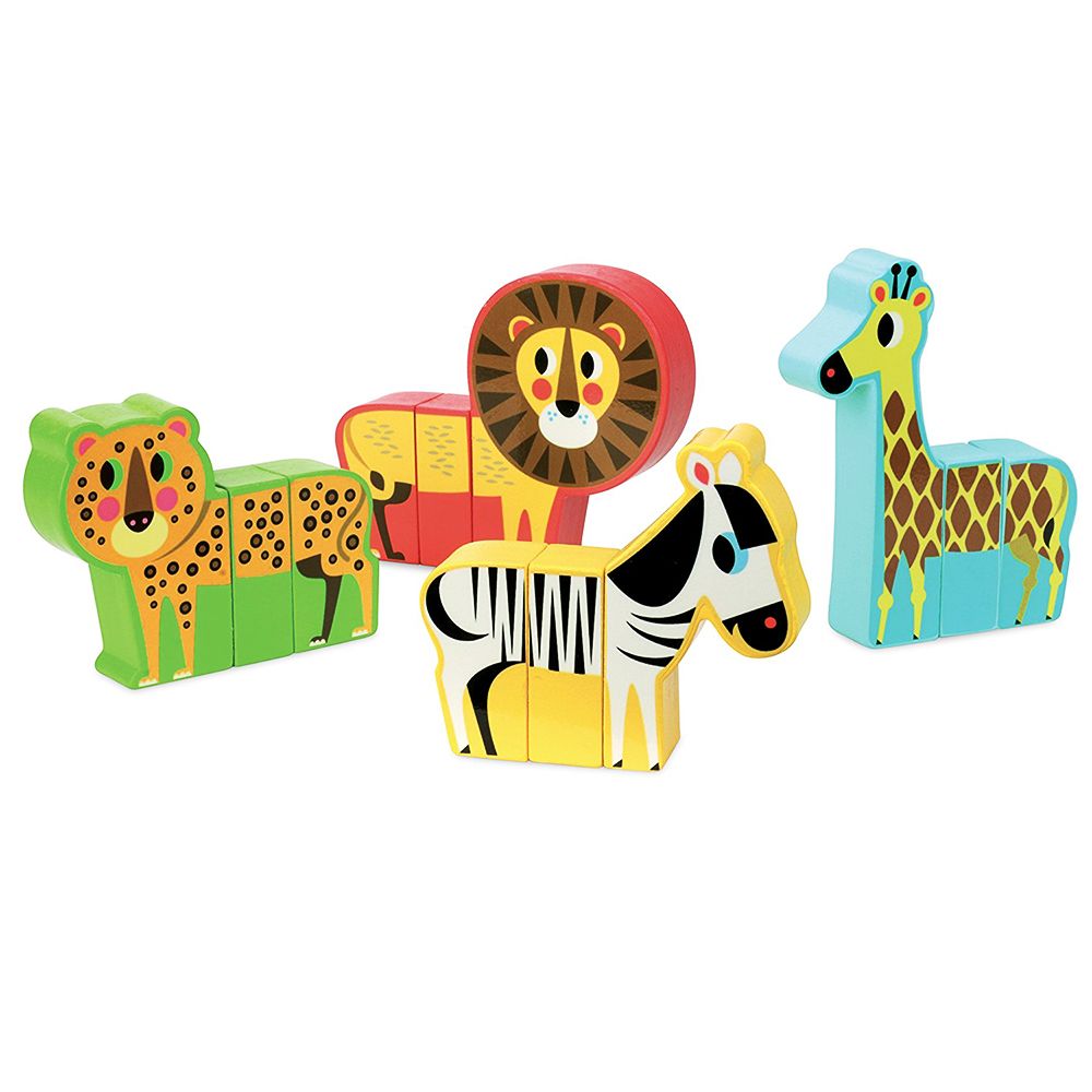 Дървени магнити, Диви животни