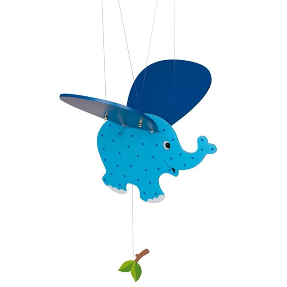 Goki, Висяща декорация за детска стая, Люлеещо се слонче